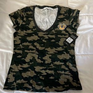 True Religion V-neck Tee